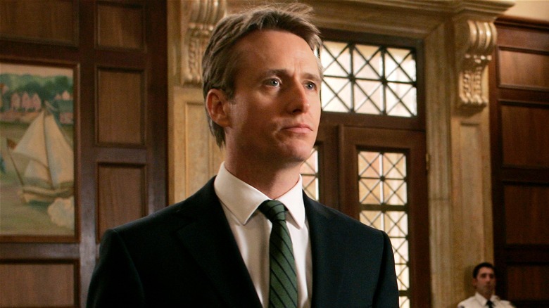 Michael Cutter standing in court