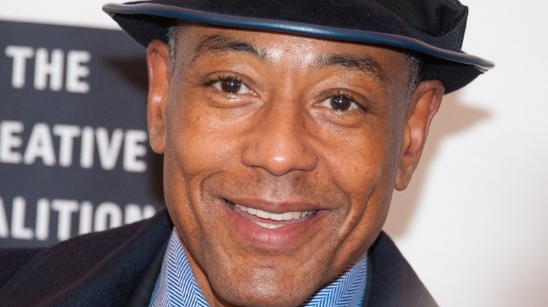 Giancarlo Esposito smiles