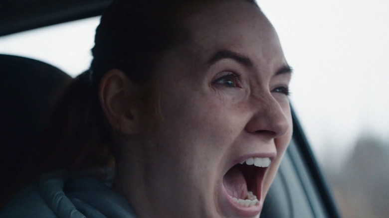 Karen Gillian's Sarah screaming