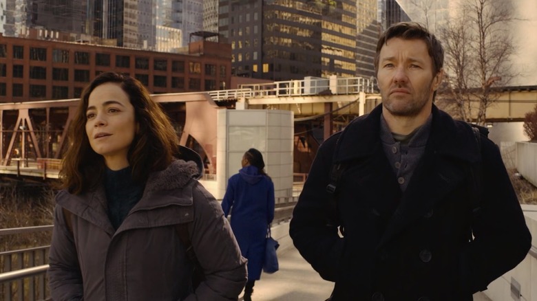 Amanda and John walking outside in Dark Matter (2024)