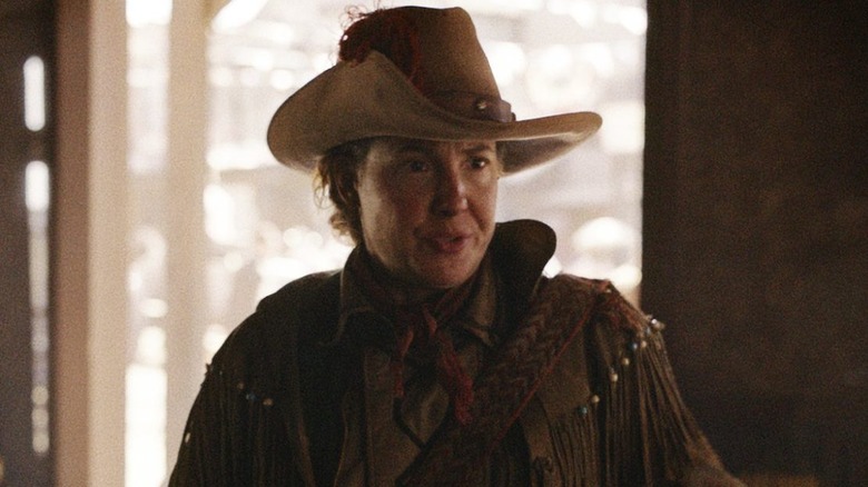 Calamity Jane looks irritated