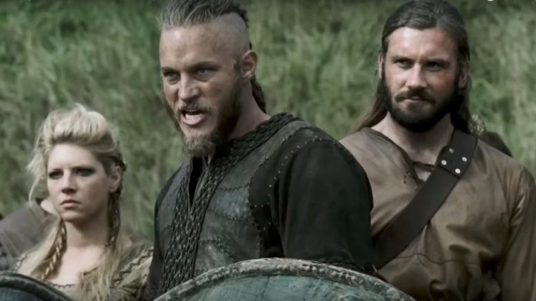 Lagertha, Ragnar, and Rollo