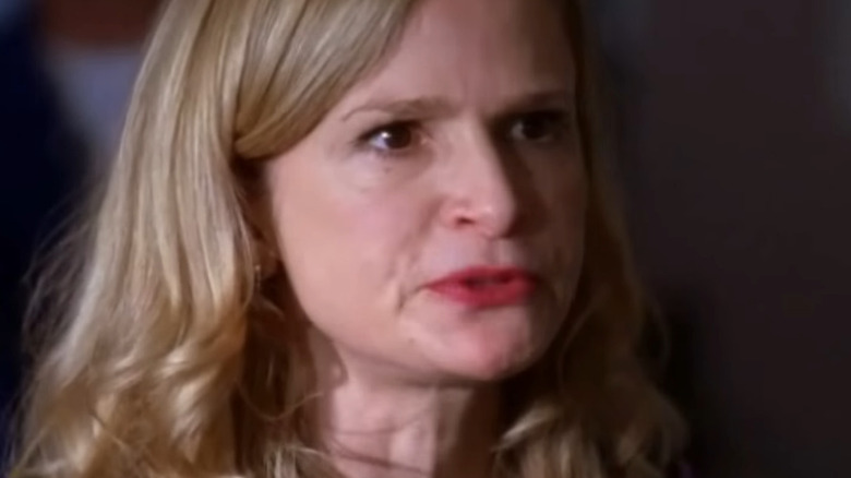 Brenda Leigh Johnson scowling