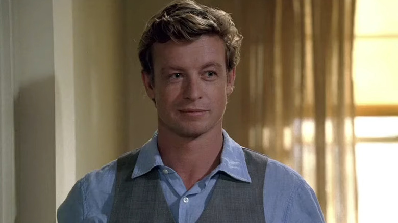 Patrick Jane smirking slightly