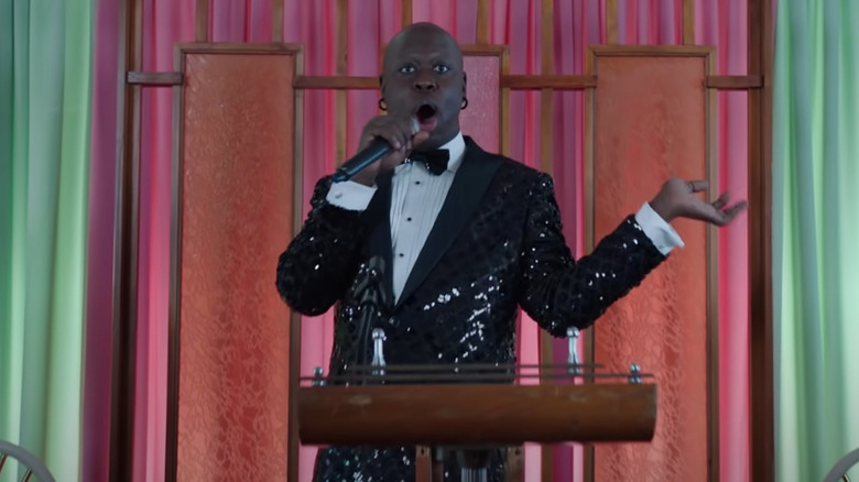 Bob the Drag Queen on the mic