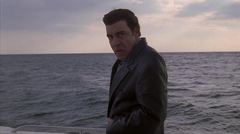 Silvio on boat at sea