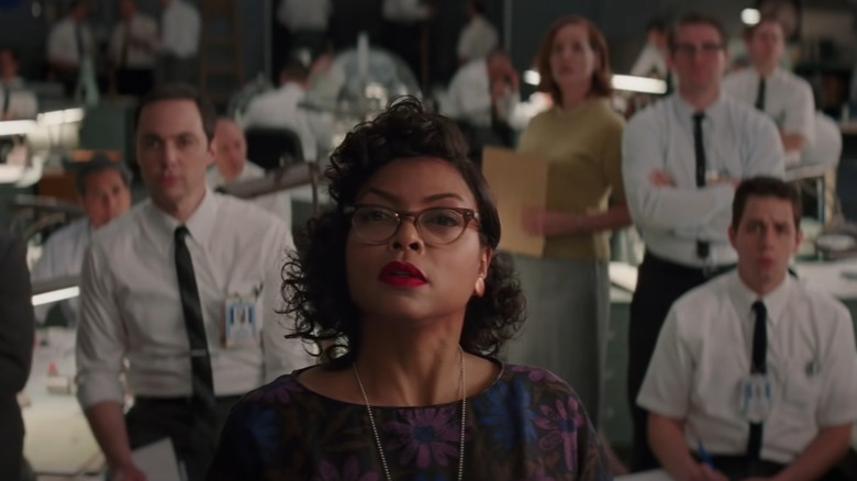 Taraji P. Henson doing math
