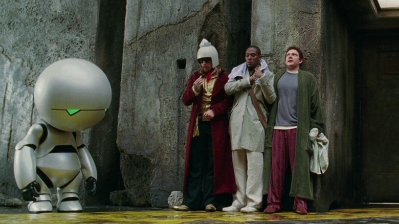 crew members in Hitchhiker's Guide