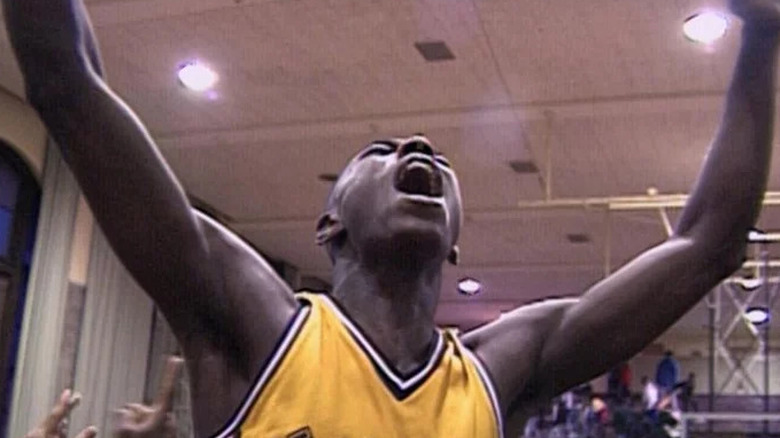 William Gates celebrates