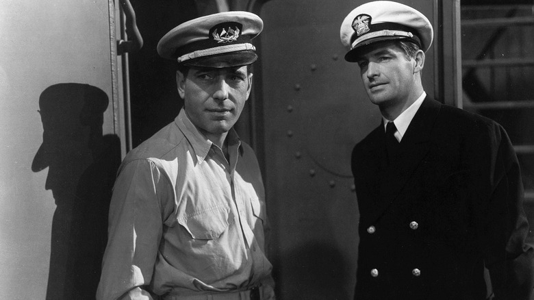 Joe Rossi and Ensign Wright on board in Action in the North Atlantic (1943)