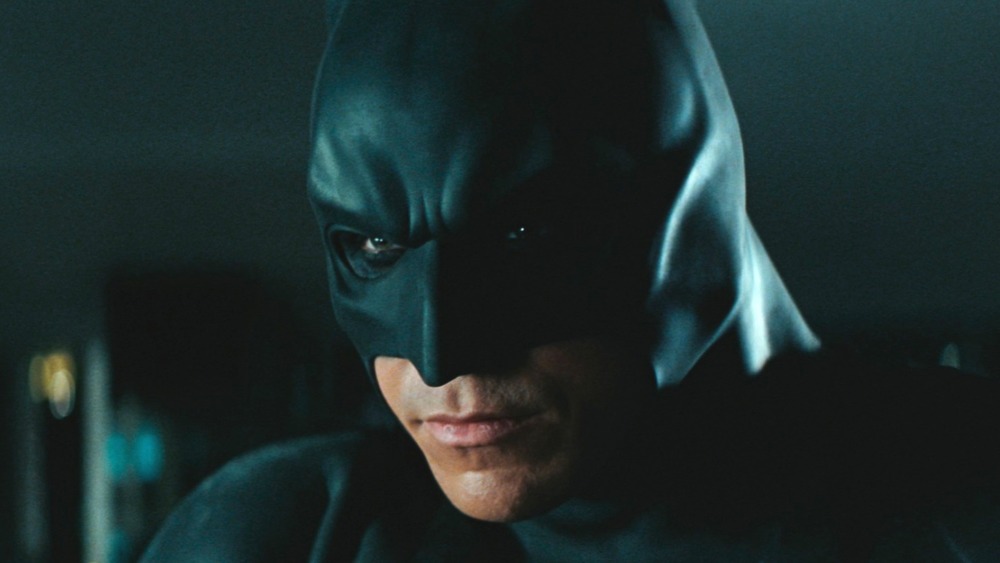 Batman glaring