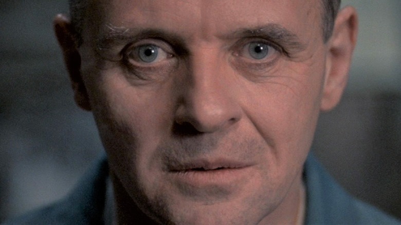 Hannibal Lecter stares