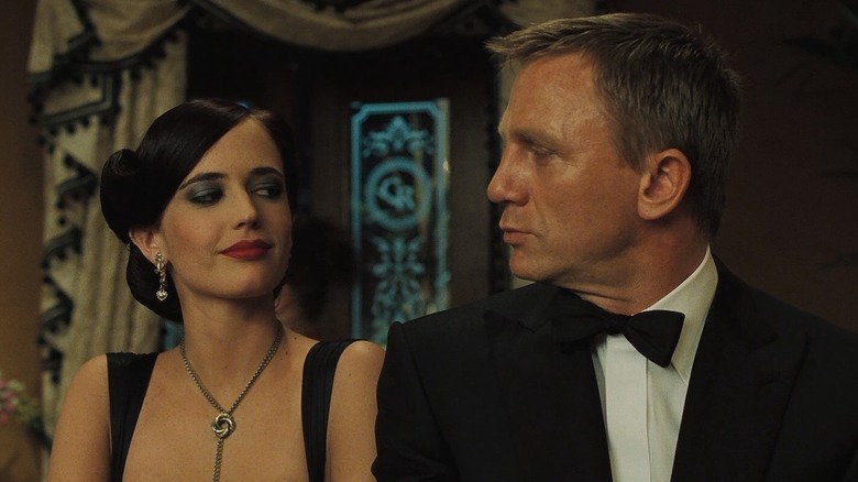 Eva smirks at Bond