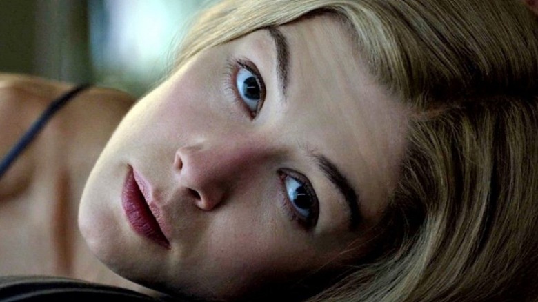 Rosamund Pike in bed