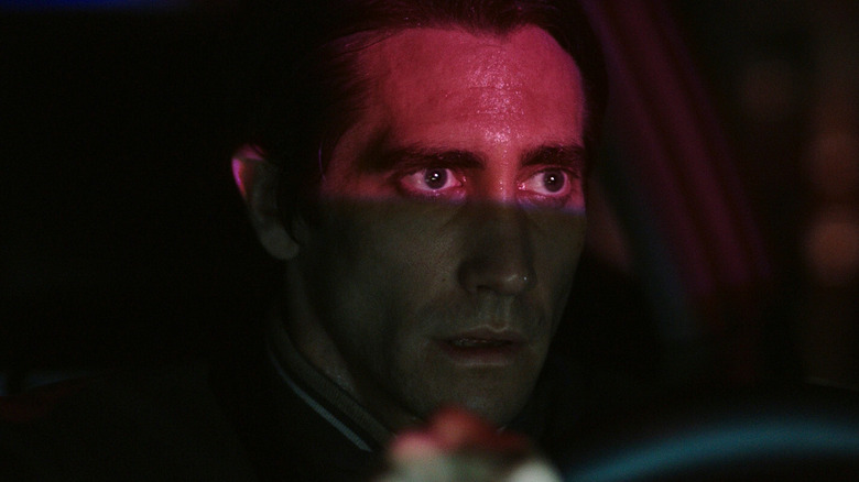 Lou Bloom driving
