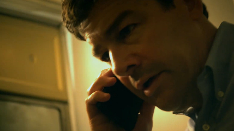 Danny Rayburn on phone on Bloodline