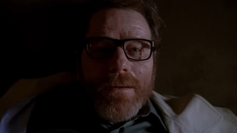 Walter White dying on Breaking Bad