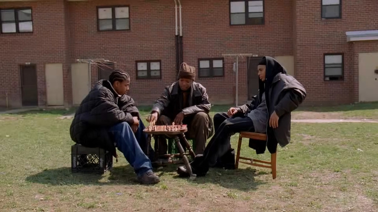 The Wire characters playing chess