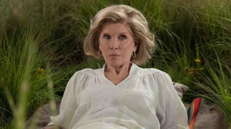 Diane Lockhart relaxing on The Good Fight (2022)