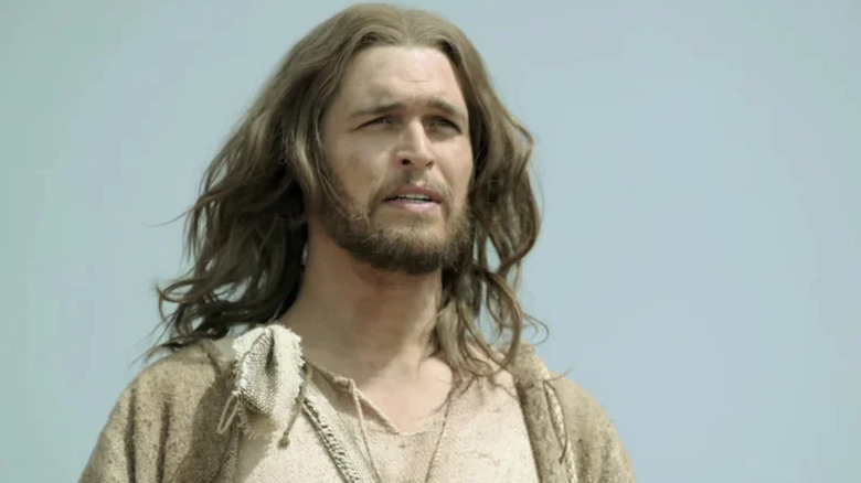 Jesus Christ looks to the sea on The Bible (2013)