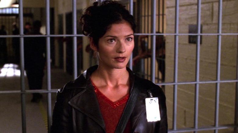 Jordan in a prison in Crossing Jordan (2001)