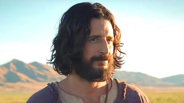 Jesus Christ smiles in an open field The Chosen (2017-present)