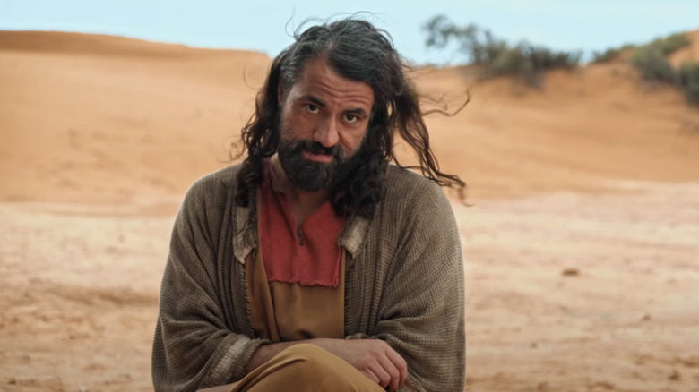 Moses is interviewed in the desert on The Promised Land (2024-present)