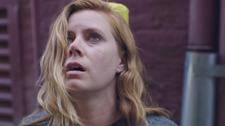 Camille looking up in "Sharp Objects" (2018)