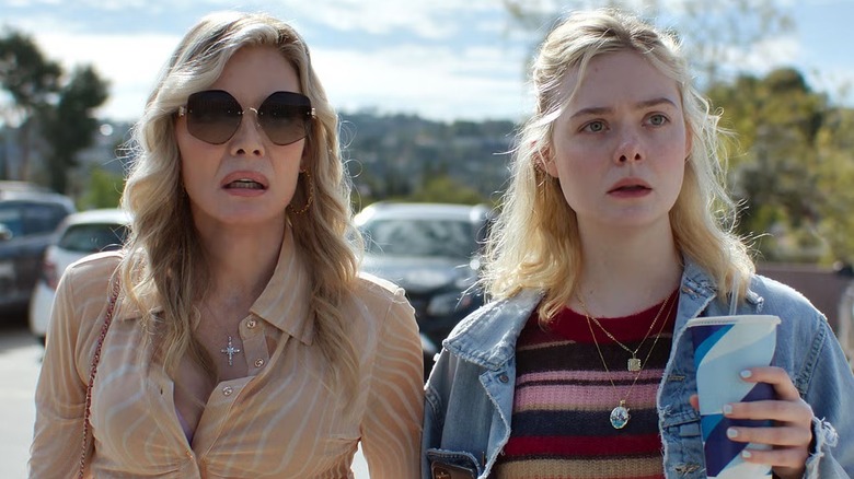 Margo and her mother Shyanne standing in a parking lot in "Margo's Got Money Troubles"
