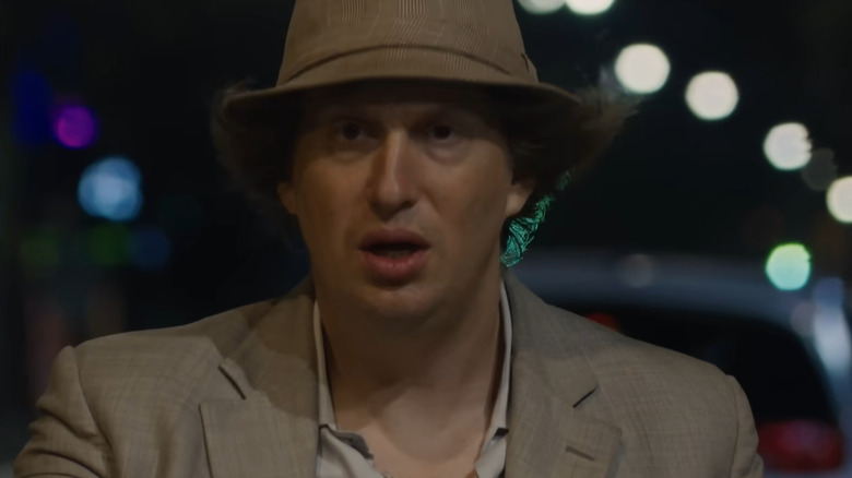 Matt Johnson looking terrified in Nirvanna the Band the Show the Movie