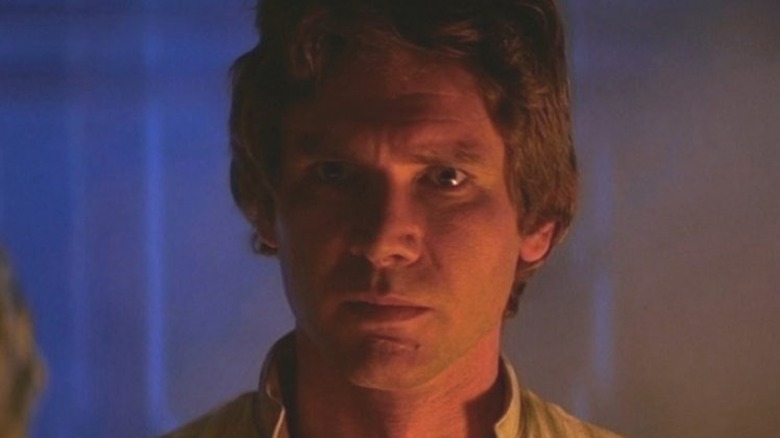 Han Solo gets emotional in "The Empire Strikes Back" (1980)