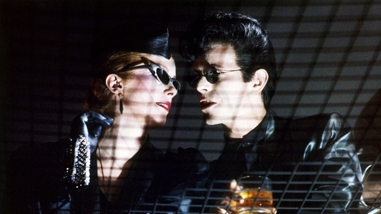 John and Miriam talking in The Hunger
