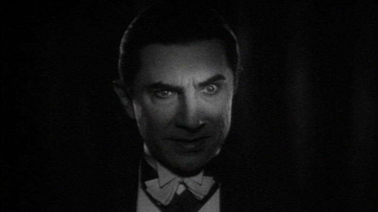 Dracula glaring in 1931's "Dracula"