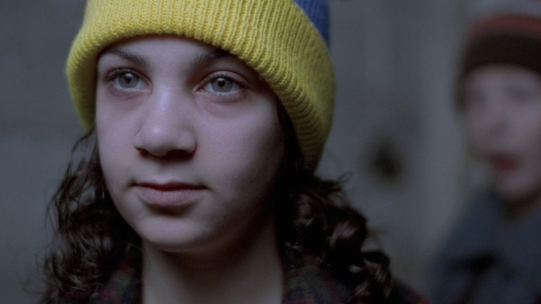 Oskar and Eli in "Let the Right One In"