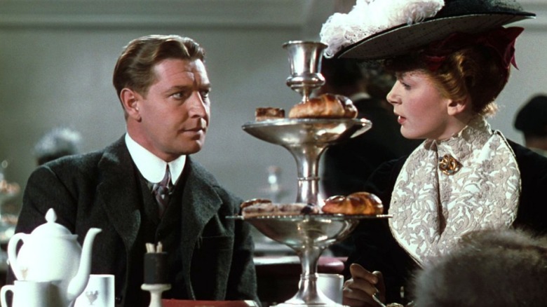 British people having tea