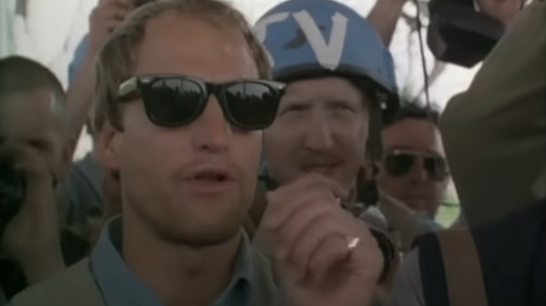 Woody Harrelson asking question