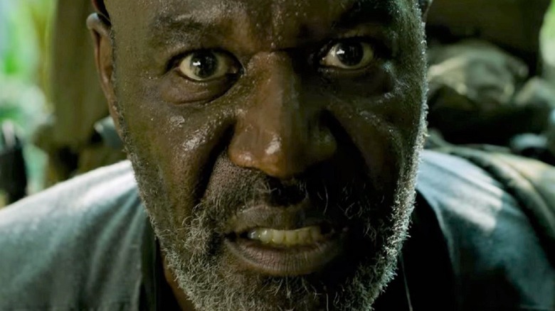 Delroy Lindo talking