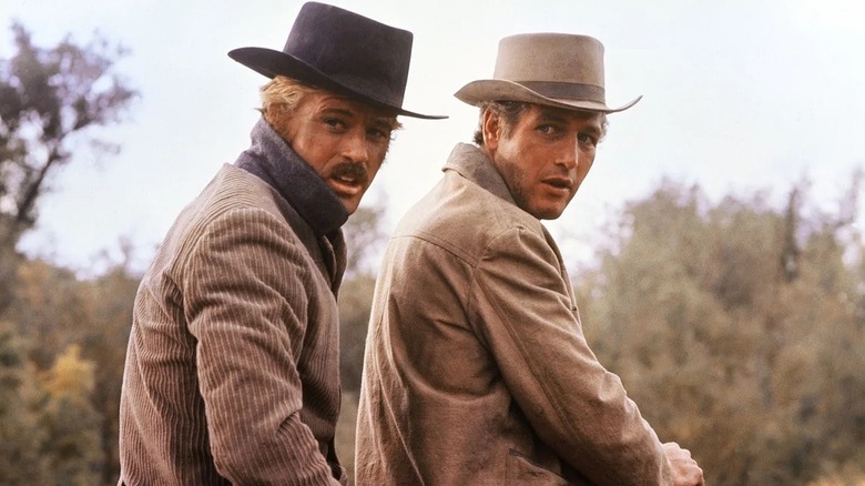 Butch and Sundance consider their next move in Butch Cassidy and the Sundance Kid