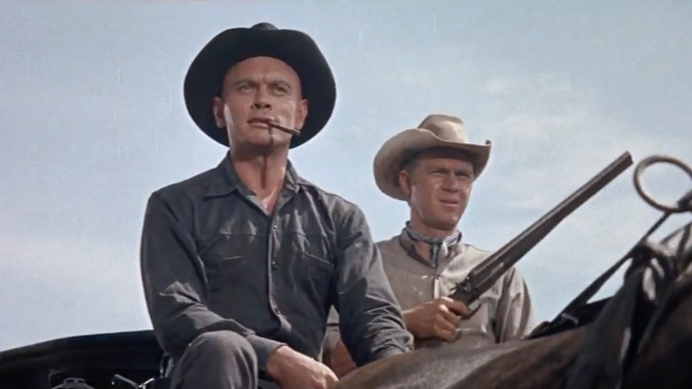Chris Adams and Vin Tanner riding together