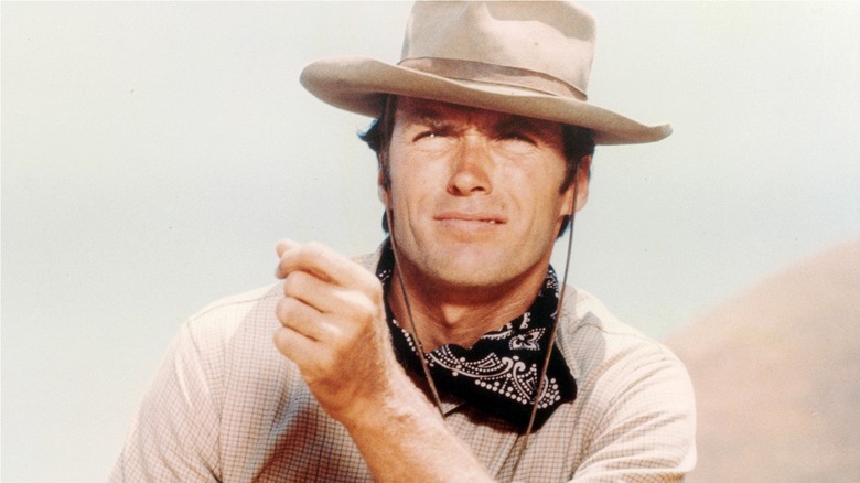 Rowdy Yates smirking on Rawhide (1959-1965)