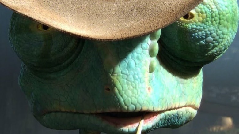Rango prepares for a showdown