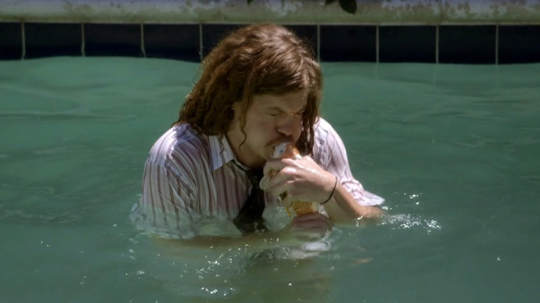 Blake giving CPR to fish