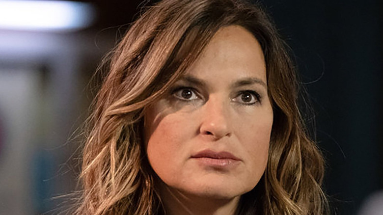 Benson looking surprised