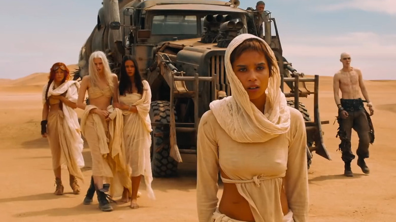 Toast the Knowing and the other wives in "Mad Max: Fury Road"