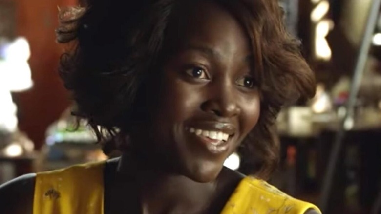 Lupita Nyong'o smiling