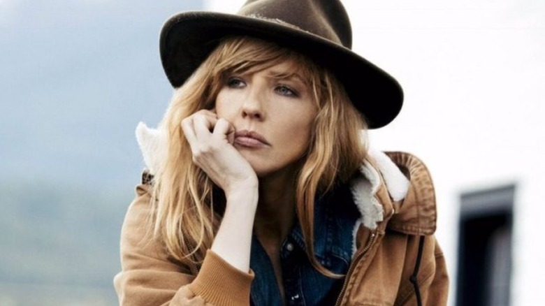 Beth looks contemplative