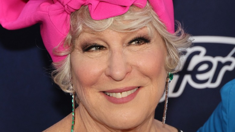 Bette Midler at movie premiere