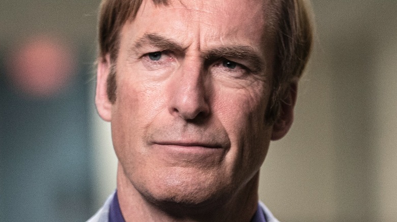 Saul Goodman frowning