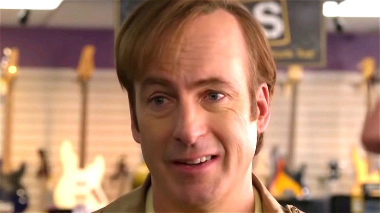 Saul Goodman smirking