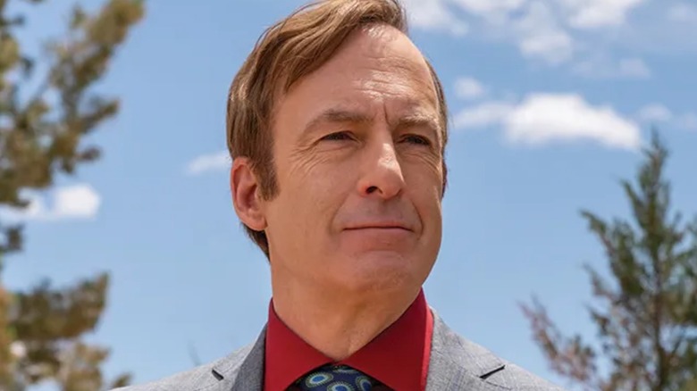 Saul Goodman smirking